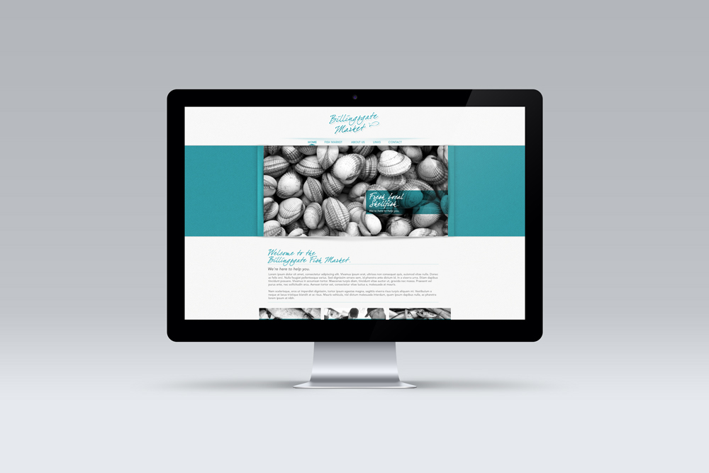 Billingsgate Fishmarket – Web Design